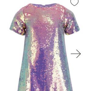 Lola and the Boys, Lavender Haze Sequin Dress, size 7
